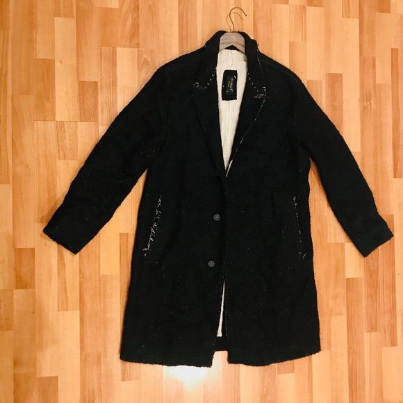 Transit Uomo Long Wool Coat - Picture 1 of 11